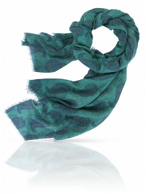 Палантин Унисекс W70.TW4-SK48/GREEN